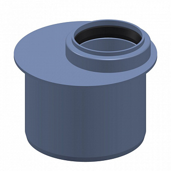 POLO-KAL  Шумопоглощающий переходной патрубок короткий 90/50  02292