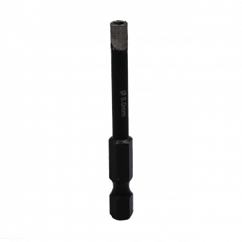 Коронка алмазная по керамограниту 5 мм Серебряная пайка GCB751