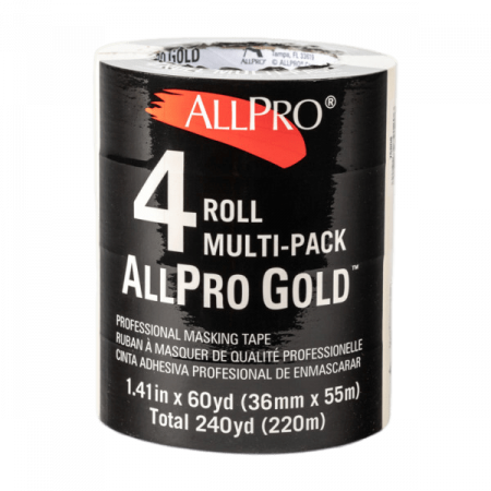 Малярная лента AllPro Gold 4 Roll multi-pack