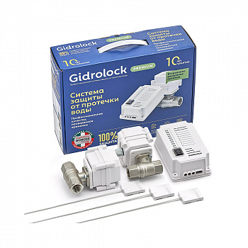 Комплект Gidrolock Premium 12 V с резервным питанием BONOMI 3/4 31201032