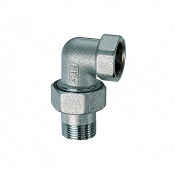 FAR  Угловой трехсоставной фитинг  3/4"(ВР-американка) 3/4"  FC 5200 34