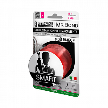 Pipal mrBond  Универсальное средство для оперативного ремонта QuickSPACER® Mr.Bond® SMART XL 8 бар, 50 мм красный  201500006