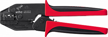 Обжимной инструмент Wiha для неизолированных плоских штекеров
