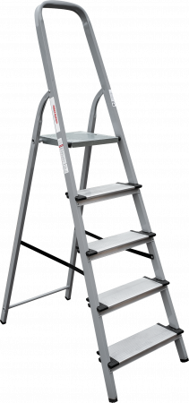 Стремянка стальная с алюминиевыми ступенями 130 мм NV1137