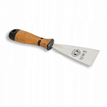 Шпатель из закалённой нержавеющей стали, рукоятка пробка