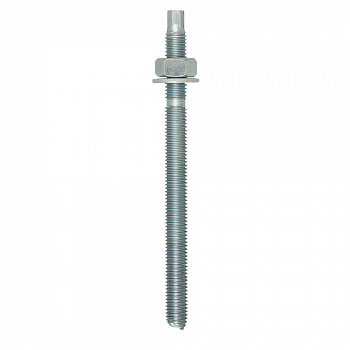 Пруток для химических анкеров клас 8.8 с шайбой и гайкой R-STUDS-08130-88