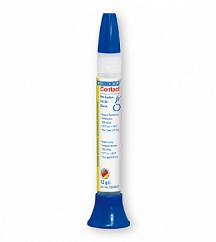 Цианоакрилатный клей (12 г) Contact VA 30 черный WEICON wcn12603012