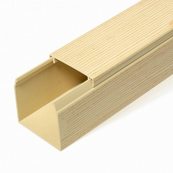 Кабель-канал сосна 2-й замок 40х40 (60м/уп) Промрукав