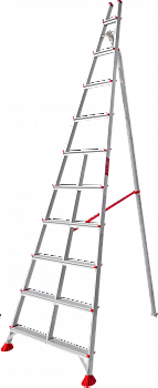 Профессиональная алюминиевая садовая стремянка NV3191 артикул 3191110