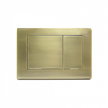 TECE TECEplanus панель смыва с двумя клавишами Состаренная латунь 9240366