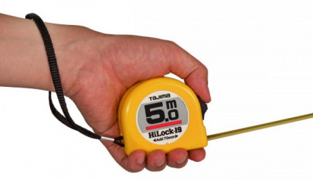 Рулетка TAJIMA HI LOCK 5м/25мм H5P50MY