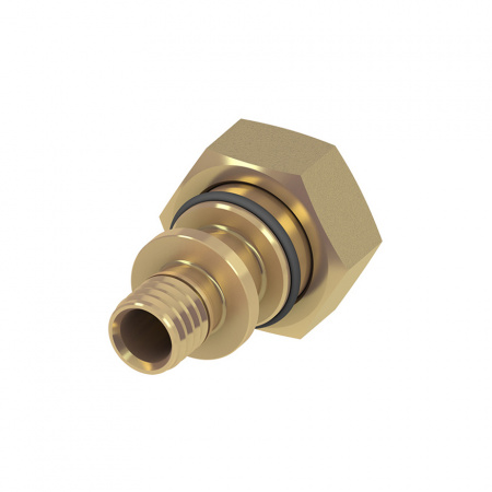 TECE  Соединение прямое с внутренней резьбой (накидная гайка, Евроконус), латунь 20  713620