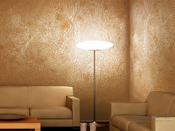 Покрытие с эффектом перламутровой драповой ткани