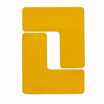 Обозначение угла, форма L ToughStripe Max, винил В-543