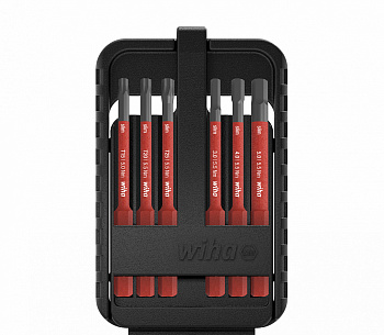 Набор бит Wiha slimBit electric в коробке 6 предметов