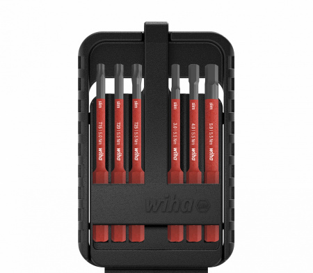 Набор бит Wiha slimBit electric в коробке 6 предметов