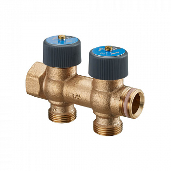 Oventrop  Распределительная гребенка Multidis R с функцией отключения 2 отвода  4200552