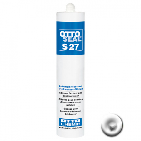Кислотостойкий ацетатный силиконовый герметик OTTOSEAL S27 С00 (прозрачный), 310мл