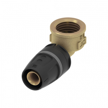 TECE  Уголок соединительный с муфтой, латунь 32 x Rp 1"  8610206