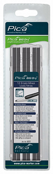 PICA-MARKER 6051 К-т грифелей ANILINE 2.0 вспепогодные для карандаша Pica BIG Dry (12 шт) в кейсе (в блистере)