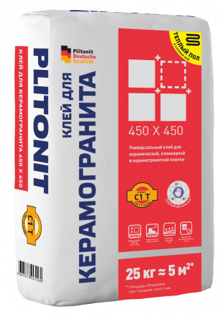 PLITONIT клей для керамогранита 450X450