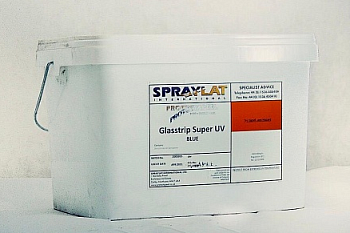 Защитное полимерное покрытие Протектопил  Glasstrip Super (синий) UV 15 кг 3.5м/кв с литра