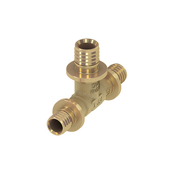 TECE  Тройник 90° редукционный, латунь 25 × 16 × 20  760544