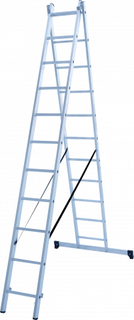 Лестница алюминиевая двухсекционная NV1220 артикул 1220211