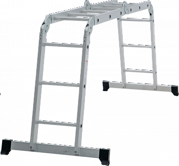 Лестница-трансформер алюминиевая, ширина 340 мм NV1320