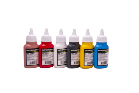 Колоранты для  Эпоксидного двухкомпонентного Клея «Диамант Камень» и «Диамант Мрамор»