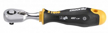 Ключ-трещотка "ERGONIC", 1/4", серия 497 FELO 497 635 41