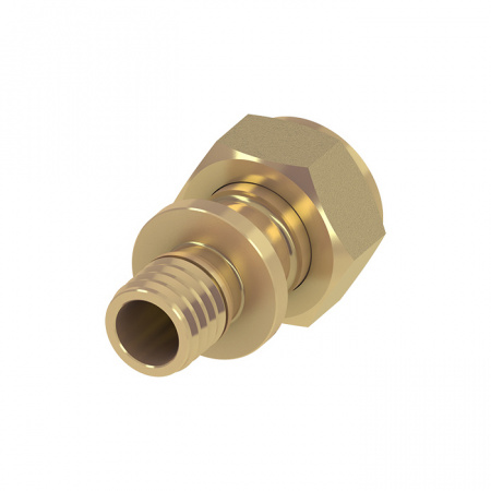 TECE  Соединение прямое с накидной гайкой, латунь 20 × 1"  767576