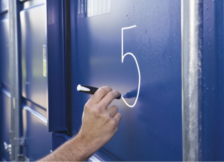 PICA-MARKER 990/40 Строительный маркер Pica - Visor permanent (Красный) Многоразового использования