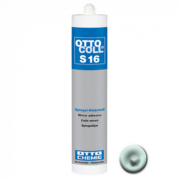 Специализированный силиконовый клей для зеркал OTTOCOLL  S16 С97 (мятно-белый), 310мл