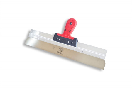 Шпатель с узким полотном, рукоятка двухкомпонентная, толщина лезвия 0,5мм