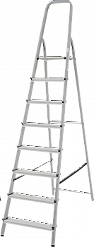 Стремянка стальная с алюминиевыми ступенями NV1130 артикул 1130108
