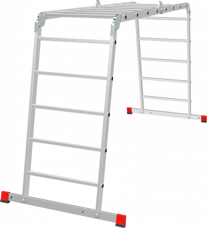 Профессиональная алюминиевая лестница-трансформер, ширина 650 мм NV3322 артикул 3322245
