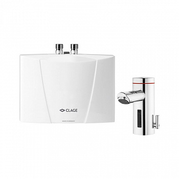 Clage  Проточный водонагреватель с сенсорным краном 380В MBX 7 Lumino  1500-15117