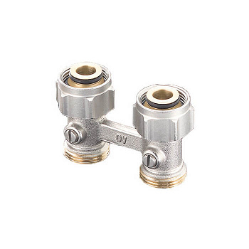 Oventrop  Вентиль Мultiflex F ZB прямой ¾ UM x¾ AG с плоским уплотнением  1015813