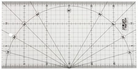 Линейка разметочная, метрическая, 150х300 ммOL-MQR-15x30
Обратная связь