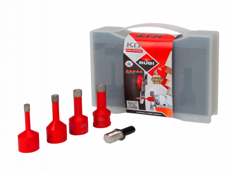 Набор Dry Gres из трёх коронок Ø 6,8,10 мм