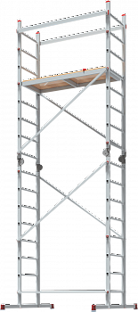 Профессиональная шарнирная вышка-тура с рабочей высотой до 5,5 м NV3440