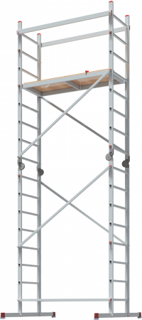 Профессиональная шарнирная вышка-тура с рабочей высотой до 5,5 м NV3440