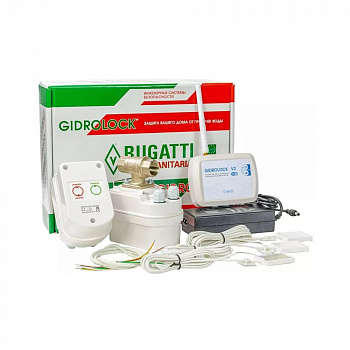 Комплект Gidrolock WIFI WINNER автономные с WIFI модулем для передачи данных BUGATTI 1/2 36203021