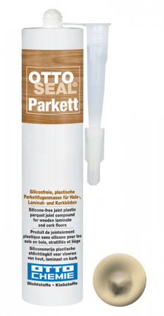 Профессиональный акрилатный герметик для паркета и ламината OTTOSEAL Parkett A221 C884 (пепельный), 310мл