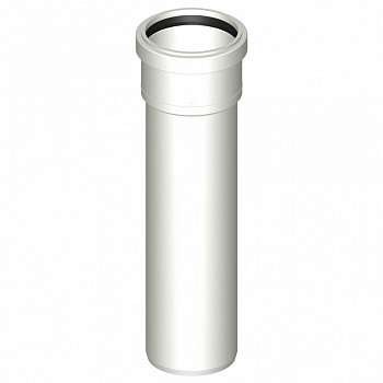 POLO-KAL  Шумопоглощающая труба с раструбом Ø 75 250мм  02421