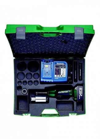 Электрогидравлический аккумуляторный привод 60 кН для выдавливания отверстий в металле перфоформами