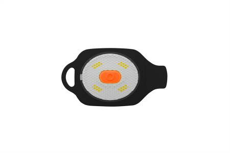 Шапка с фонариком оранжевая 150 Lm USB