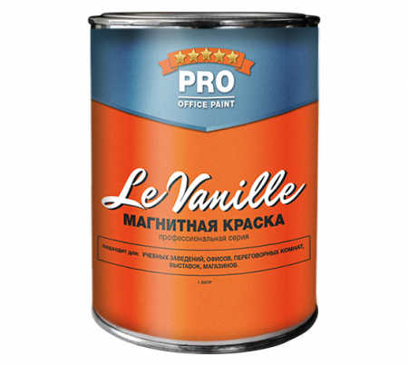 МАГНИТНАЯ КРАСКА LE VANILLE PRO OFFICE PAINT- 2 М2