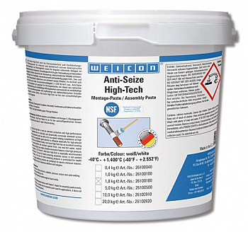 Антикоррозионная монтажная паста Anti-Seize High-Tech WEICON wcn26100180